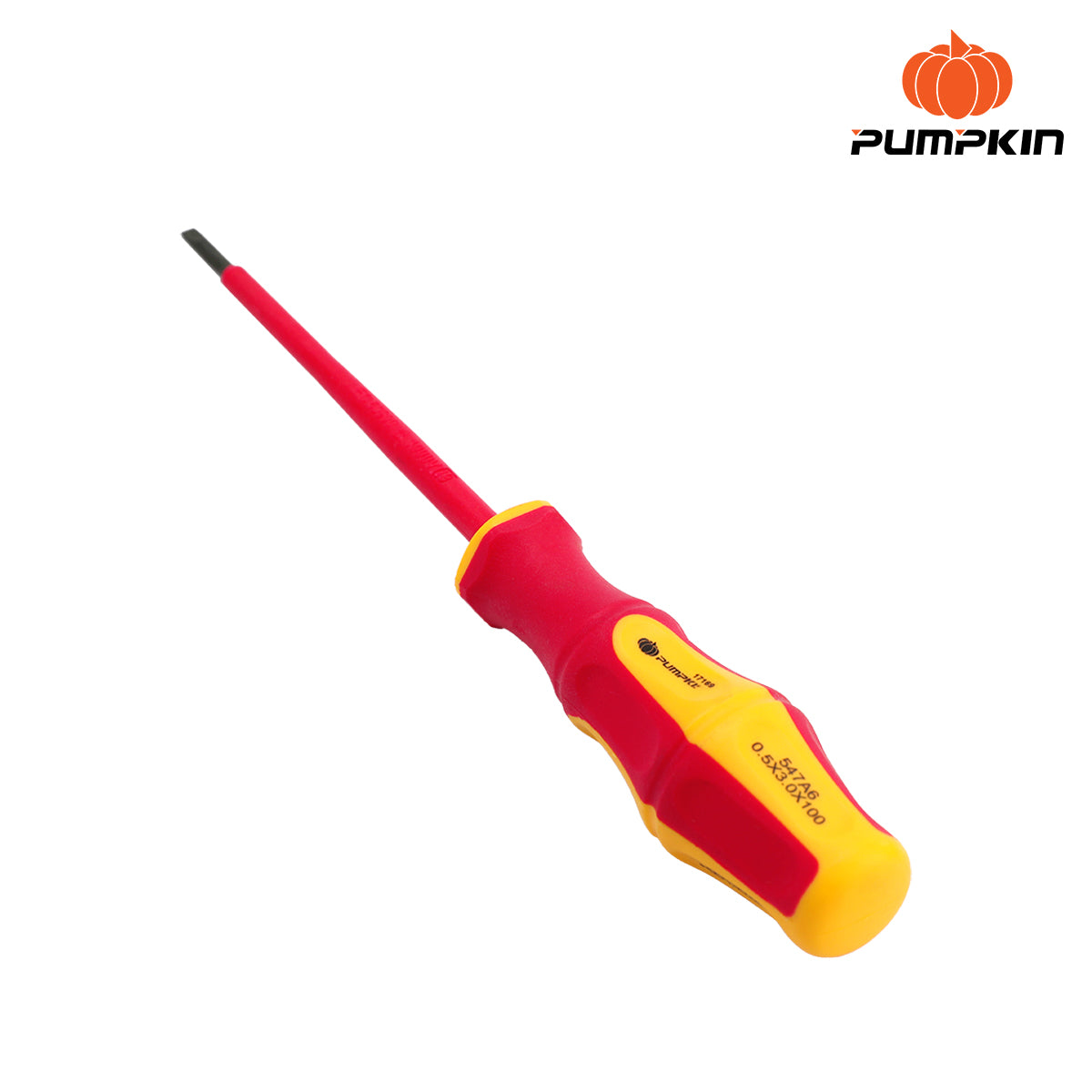 PUMPKIN 17169 ไขควงแบน4″ VDE1000V XTREME SL0.5×3.0x100mm