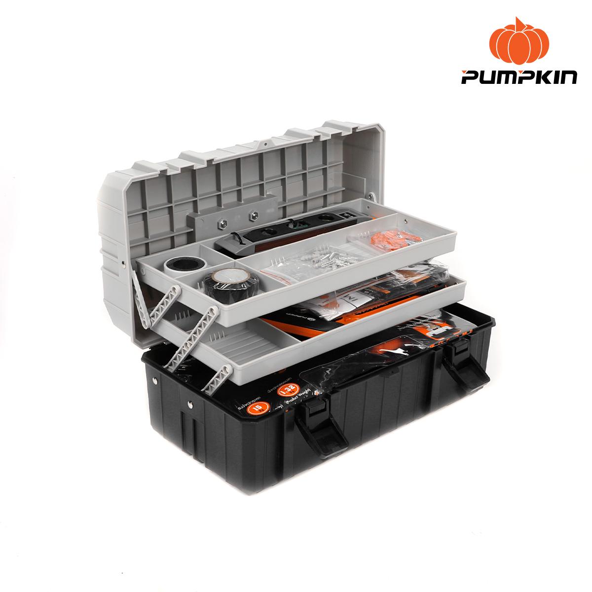 PUMPKIN 50236 สว่านไฟฟ้ากระแทกพร้อมชุดเครื่องมือ 16มม.750W 97ชิ้น